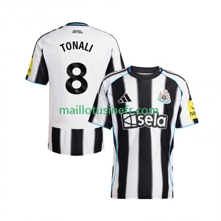 Maillot de Foot Newcastle United Sandro Tonali 8 Domicile 2025-26